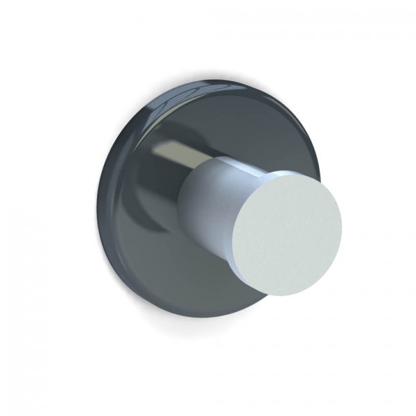 Bunt & Pfiffig Universalhaken aus Aluminium pulverbeschichtet RAL 7012 Basaltgrau