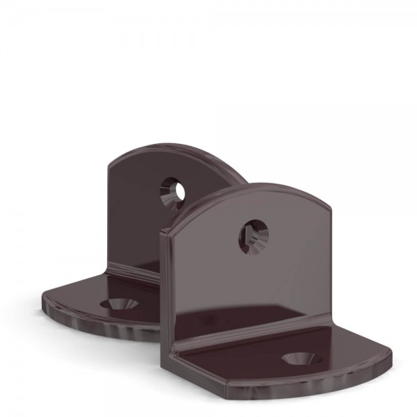 BUNT & PFIFFIG Doppelpack Winkel Schwarzrot